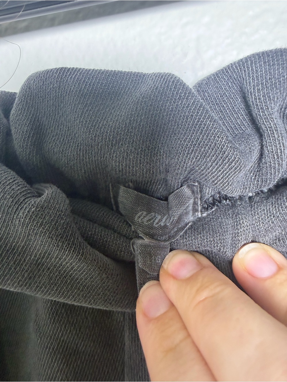 aerie go-to shorts Black Pull-On Athletic Shorts with Front Patch Pockets Size L - Picture 4 of 8
